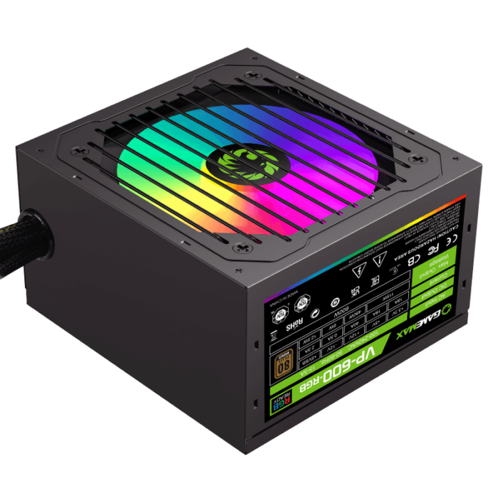 GAMEMAX VP 600 RGB - Campus Informatique