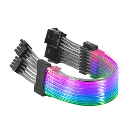 CABLE EXTENSION GPU PCIE 2x8PIN MARS GAMING MCA-16 RGB