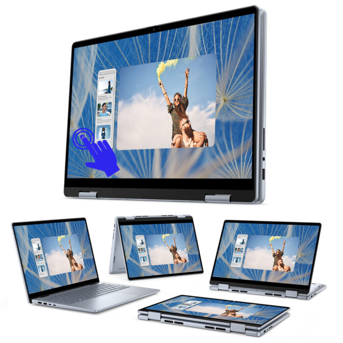 DELL Inspiron 14 7440 INTEL Core 5 120U Max Turbo 5.0Ghz RAM DDR5 16Gb M.2 NVME 512Gb Monitor 14.0 LAP205