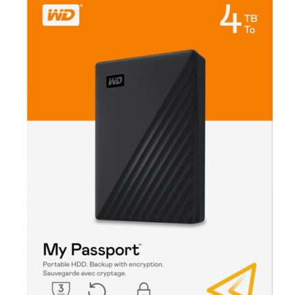 DISQUE DUR EXTERNE WD 4TO MY PASSPORT