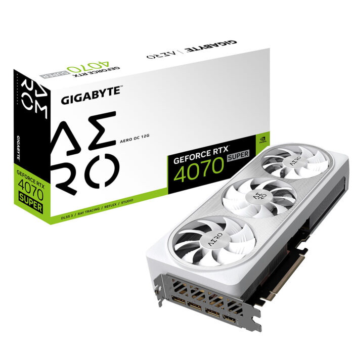 GIGABYTE RTX 4070 SUPER AERO OC 12GO