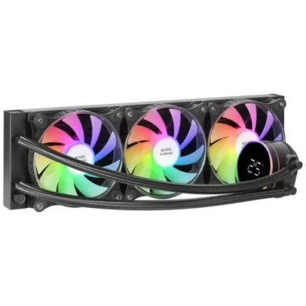 WATERCOOLING MARS GAMING ML-LCD360 ARGB BLACK