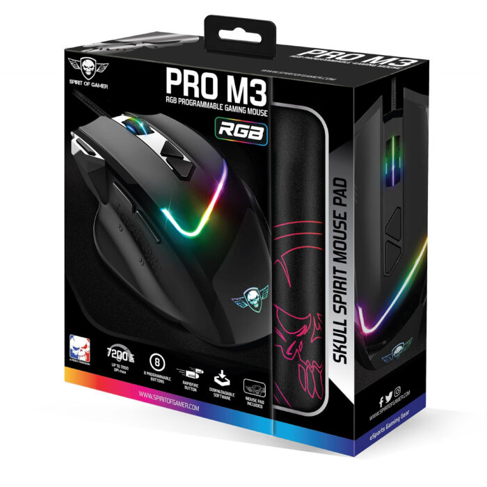 SOURIS SPIRIT OF GAMER PRO M3 RGB 1