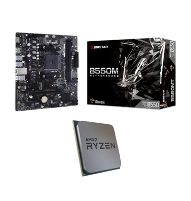 KIT UPGRADE RYZEN 5 5600X TRAY + BIOSTAR B550MT