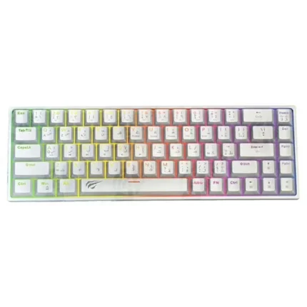 CLAVIER HAVIT GAMENOTE KB881L RGB MECANIQUE WHITE