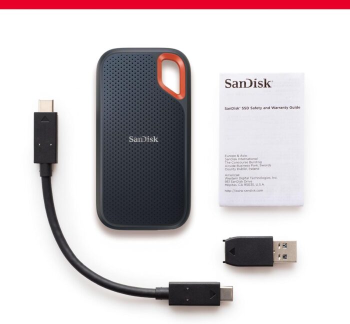 SSD EXTERNE SANDISK 4TO EXTREME PORTABLE SSD TYPE C