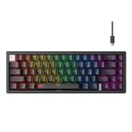 CLAVIER HAVIT GAMENOTE KB874L MECANIQUE 75% RED SWITCH RGB