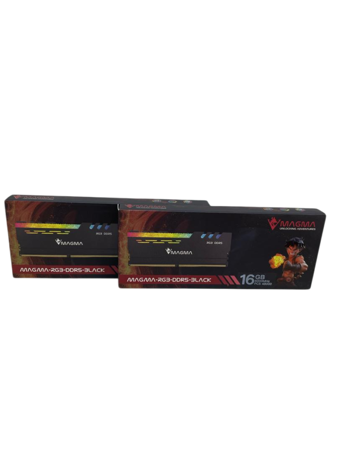 RAM MAGMA 32GO 2X16GO 6000MHZ DDR5 RGB BLACK – Image 2