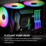 WATERCOOLING GAMDIAS AURA GL240 V2 BLACK – Image 3