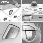 MANETTE SANS FIL MSI FORCE GC300 WIRELESS WHITE – Image 8