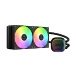 WATERCOOLING GAMDIAS AURA GL240 V2 BLACK – Image 2