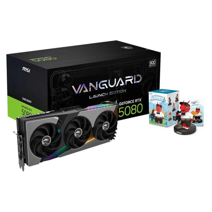 MSI RTX 5080 VANGUARD SOC LAUNCH EDITION 16GO