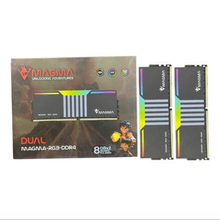 RAM MAGMA 16GO 2X8GO 3600MHZ DDR4 RGB BLACK