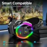 CASQUE PC G608 RGB GAMING USB 7.1 – Image 4