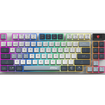 CLAVIER MSI FORGE GK600 TKL WIRELESS SKY