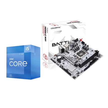 KIT UPGRADE INTEL I5 12400F + COLORFUL H610M E WIFI V20 DDR4