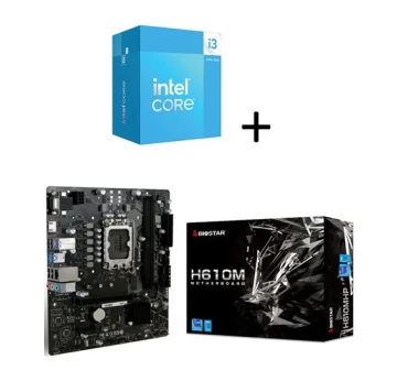 KIT UPGRADE INTEL I3 14100 + BIOSTAR H610MHP DDR4