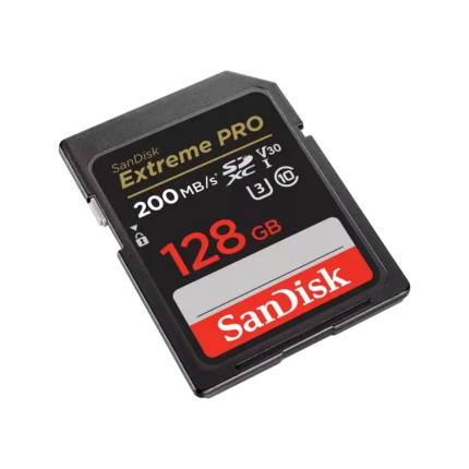 SANDISK EXTREME PRO SDXC UHS-I 128GO U3 V30 4K 200MBS