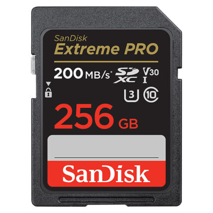 SANDISK EXTREME PRO SDXC UHS-I 256GO