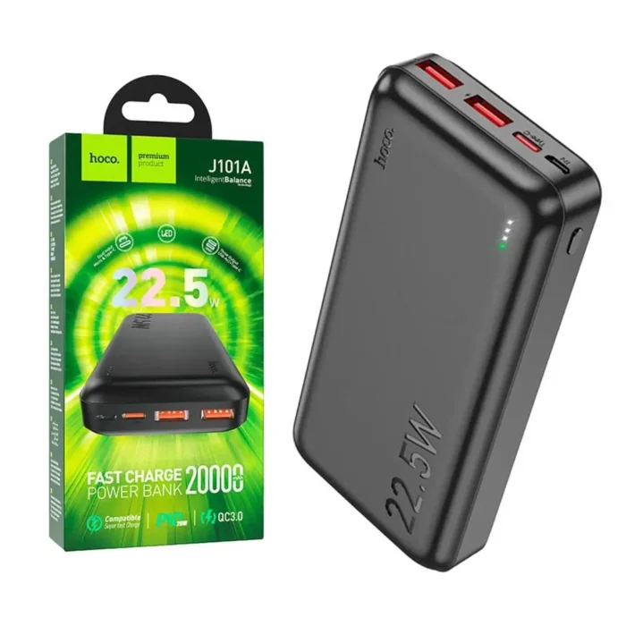 POWER BANK HOCO J101A 20000MAH FAST CHARGE – Image 1