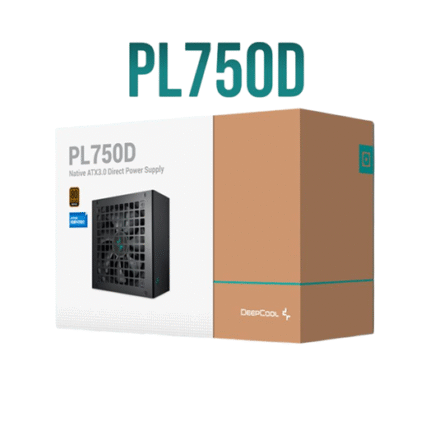 ALIMENTATION DEEPCOOL PL750D 80PLUS BRONZE BK 750W