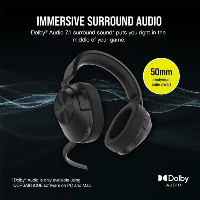 CASQUE CORSAIR HS55 WIRELESS - BLUETOOTH – Image 6