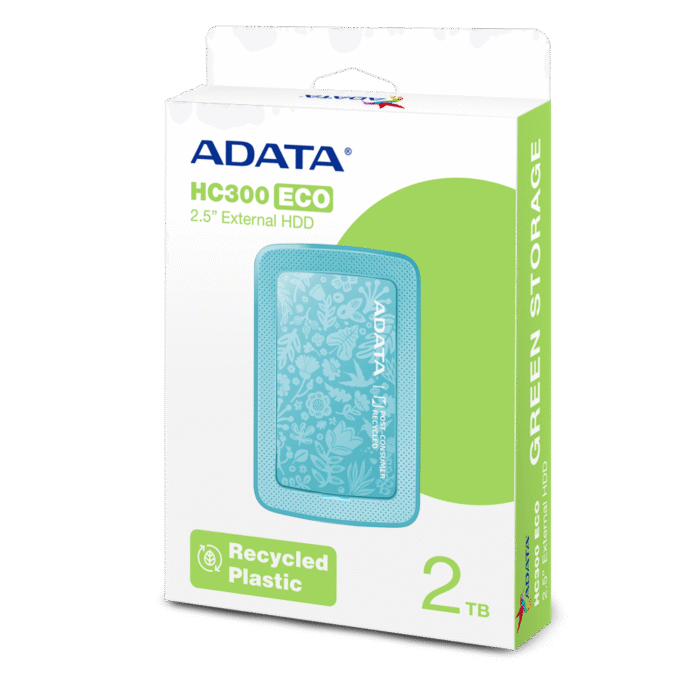 DISQUE DUR EXTERNE ADATA 2TO HC300 ECO – Image 1