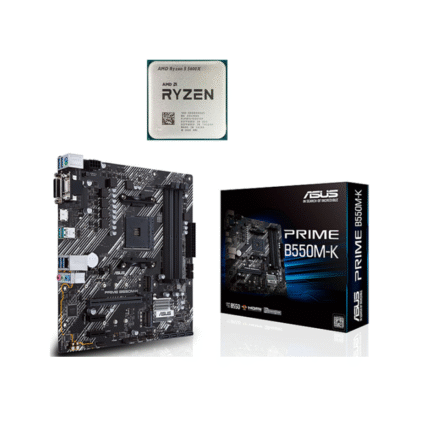 KIT UPGRADE RYZEN 5 5600X + CARTE MERE ASUS PRIME B550M K