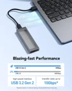 RACK SSD M.2 NVME LEXAR E300 USB 3.2 GEN2