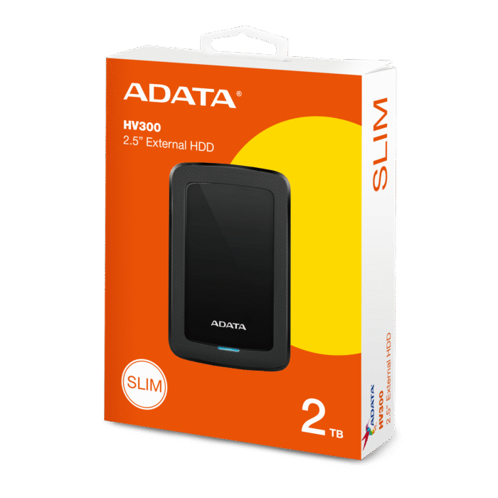 DISQUE DUR EXTERNE ADATA HV300 2TO USB3.2 – Image 1