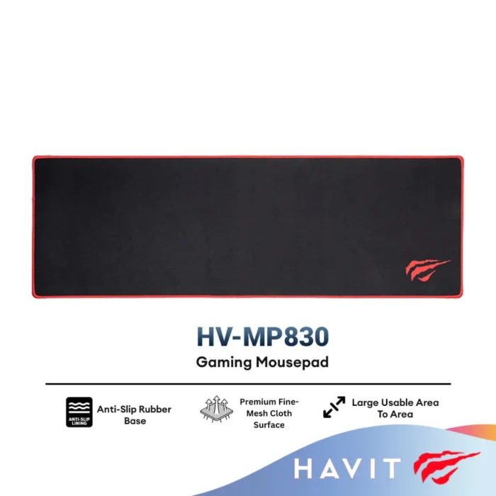 TAPIS HAVIT GAMENOTE HV-MP830 XXL 900x300x5mm – Image 4