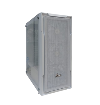 BOITIER XANDER HULK MESH 4 FANS RGB WHITE