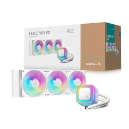 WATERCOOLING DEEPCOOL LE360 V2 WHITE RGB